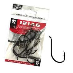Imagem de Anzol Pesca Marine Sports 12146 N°2 (2,2cm) Black 50 Peças