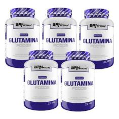 Imagem de Kit 5X Premium Glutamina 100G - Brn Foods
