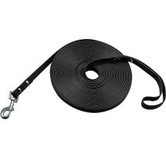 Imagem de Coleira de treinamento de cães, coleira longa à prova d'água, material de TPU é fácil de limpar, 3 pés/33 pés/50 pés, ótima para treinamento de recordação, natação, ao ar livre, praia, gramado,