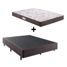 Imagem de Cama Box Casal Reforçado + Colchão Ecoflex Espuma D23 - Cama Inhouse