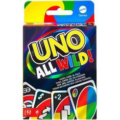 Imagem de Uno Jogo de cartas All Wild Mattel HHL33