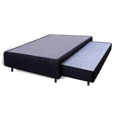 Imagem de Cama Box Casal Com Colchão Auxiliar De Espuma D28 Acolchoes