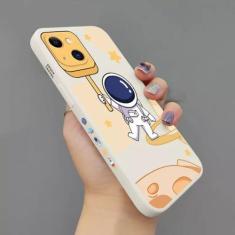 Imagem de Capa para iphone 14 pro max capa para iphone 11 casos dos desenhos animados espaço astronauta casos para iphone 13 12 xs max x 7 8 plus capa macia, 9, para iphone 13