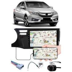 Imagem de Multimídia 9" Polegadas Honda City 2015 à 2020 Espelhamento USB Blueto