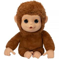 Imagem de Little Live Pets Pelúcia My Baby Macaquinho Mango com Sons F0173-0 - Fun