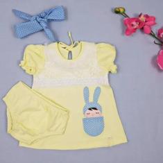 Imagem de Roupa Fantasia Metoo Amarela Boneca Angela Mesversario - Dgbabykids, G