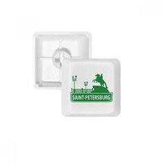 Imagem de Saint.Petersburg America Landmark teclado mecânico PBT kit de atualização para jogos