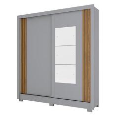 Imagem de Guarda-Roupa/Roupeiro Henn 2 Portas de Correr 4 Gavetas BE162