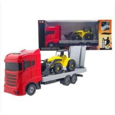 Imagem de Caminhão Plataforma City Works Truck Infantil - Orange Toys