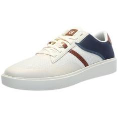 Imagem de Cole Haan Tênis masculino Grand Crosscourt Winner, Blazer marfim/azul-marinho, sequóia escura/bronzeado natural, 39