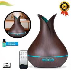 Imagem de Umidificador De Ar Aromatizador Óleos Essenciais Difusor Ultrassonico