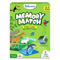 Imagem de Jogo de tabuleiro Skillmatics Memory Match Animals Kids 3-7 Anos