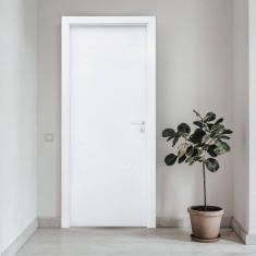 Imagem de Porta Lisa Uv Batente Regulável 07 Cm a 13 Cm Guarnição 7 Cm 72 X 210 Esquerdo Rodam