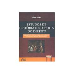 Imagem de Estudos de História e Filosofia do Direito - Andrés Botero - 9788536240480