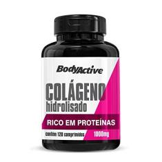 Imagem de Colágeno Hidrolisado 1000 MG 120 Comprimidos Bodyactive