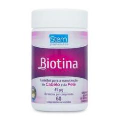 Imagem de Biotina Stem Pharmaceutical - 60 comprimidos revestidos