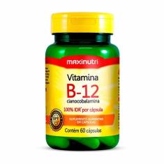 Imagem de Vitamina B12 100% Idr 60 Cápsulas Maxinutri