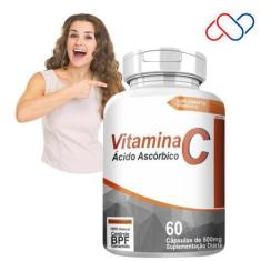 Imagem de Vitamina C Revestida 500Mg 60 Cápsulas - 4Elementos