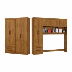 Imagem de Guarda-Roupa Casal Modulado Hercules 9 Portas 4 Gavetas