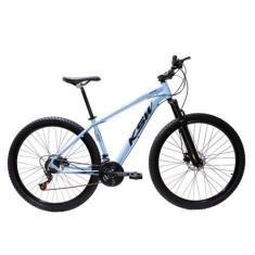 Imagem de Bicicleta Aro 29 Bike Ksw Xlt Freios hidráulicos 21 Marchas, 17, Azul 