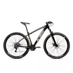 Imagem de Bicicleta Aro 29 Ksw Xlt 21 Marchas Shimano E Freios A Disco - Preto-prata - 17 Preto-prata