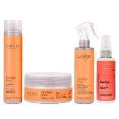 Imagem de Kit Cadiveu Bye Bye Frizz Sh + Mask + Spray + Leave-in
