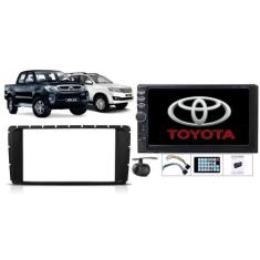 Imagem de Central Multimidia Hilux 2012 2013 2014 2015 SRV Mp5 Espelhamento Mold