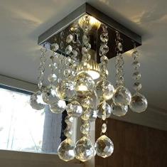 Imagem de Lustre Para Lavabo  Em Cristais K9 de 30mm com 01 lâmpada GU10