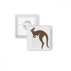 Imagem de Kit de atualização de teclado mecânico PBT teclado mecânico com contorno marrom canguru sabor Australia