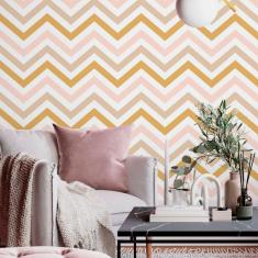 Imagem de Papel De Parede Adesivo Chevron N013165 Rolo 0,58X3M