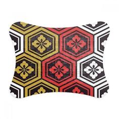 Imagem de Moldura de quebra-cabeça abstrata da cultura tradicional japonesa, enfeite de quebra-cabeça