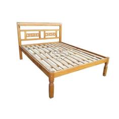 Imagem de Cama King Size Em Madeira De Demolição Modelo X Sudeste Rústico