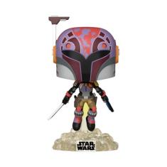 Imagem de Funko Pop! Sabine Wren com Darksaber, Série Power of The Galaxy, Exclusivo da Amazon