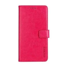 Imagem de Capa compatível com Xiaomi 11 Lite, capa carteira flip de couro com compartimento para cartão, suporte e fecho magnético, capa para Xiaomi 11 lite