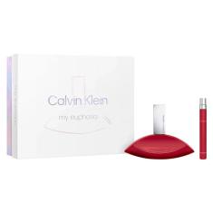 Imagem de Kit Perfume My Euphoria Eau De Parfum Feminino Calvin Klein 100Ml + Travel Size 10Ml