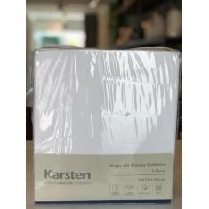 Imagem de Jogo De Cama 3 Pecas Liss Cor 1 Branco Solteiro Karsten
