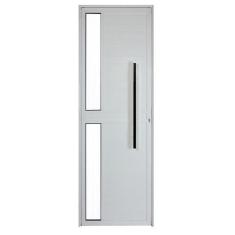 Imagem de Porta Lambril De Alum nio Branco Com Vidro E Puxador Cmc Clas