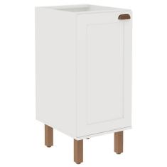 Imagem de Armário De Cozinha 1 Porta Branco Fosco 1526 - Genialflex