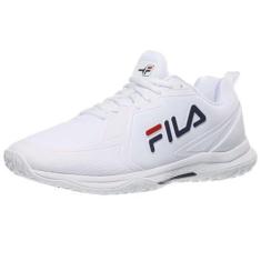 Imagem de Fila Tênis masculino Volley Burst, Branco/Fila Red/Fila Navy, 41
