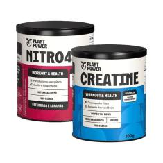 Imagem de Kit Nitrato Nitro400 e Creatina Monohidratada Plant Power