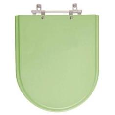 Imagem de Assento Sanitário Poliéster Flox Verde Claro para vaso Fiori