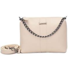 Imagem de bolsa feminina transversal corrente pequena Moncci, Marfim