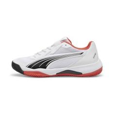 Imagem de PUMA Nova Court Pickleball Tênis masculino, Puma branco-puma preto vermelho ativo, 38