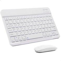 Imagem de Kit Mouse Teclado Sem Fio Wireless Notebook Tablet Ipad Top