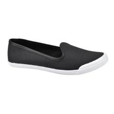 Imagem de Tenis Moleca Sapatilha Napa Tresse Santorini Preto Feminino Confortave