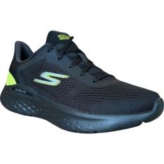 Imagem de Tênis Masculino Go Run Lite Goga Mat Ultra Go Mstrike Corrida 894340 Skechers Preto-Masculino