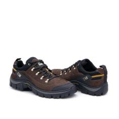 Imagem de Tenis masculino confortavel palmilha em gel PU, sapato adventure em co