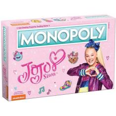 Imagem de Jogo De Tabuleiro Usaopoly Monopoly Jojo Siwa Edition All Ages