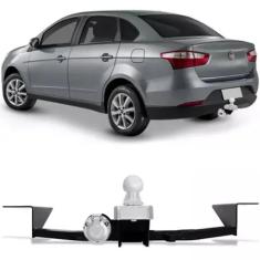Imagem de Engate Para Reboque Rabicho Fiat Grand Siena 2012 13 14 15 16 17 Tração 400Kg InMetro