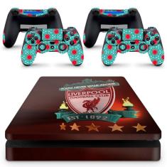 Imagem de Skin Adesivo Protetor para PS4 Slim Liverpool b1